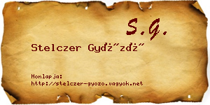 Stelczer Győző névjegykártya